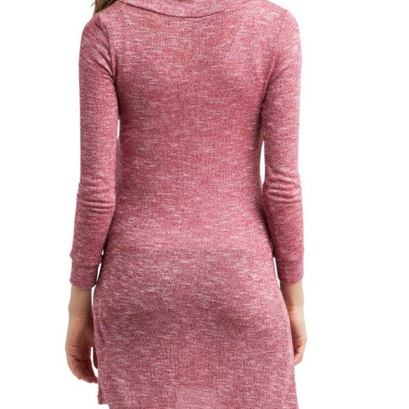 Nom Maternity Tanya Maternity Tunic Merlot Size M - Picture 2 of 4